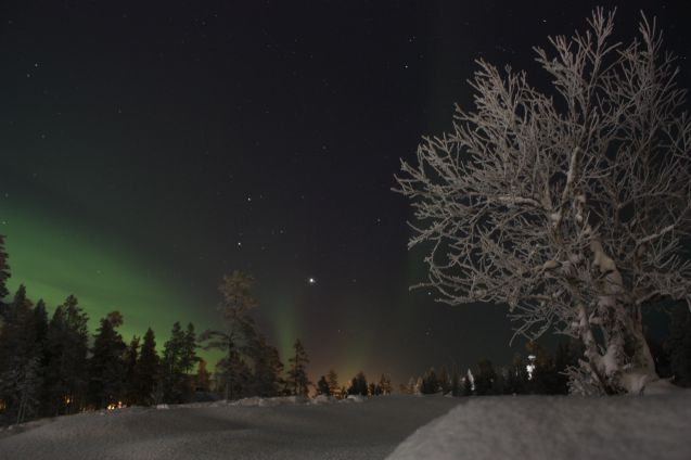 Saariselkä on Euroopan pohjoisin laskettelukeskus. Kuva: © Tom Chadd | Dreamstime.com