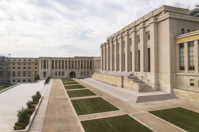 Palais des Nations on YK:n Euroopan päämaja.