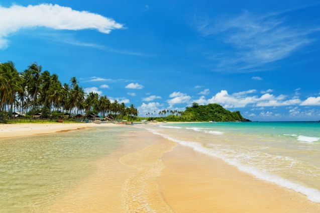 Nacpan Beachia on kehuttu Filippiinien hienoimmaksi rannaksi.