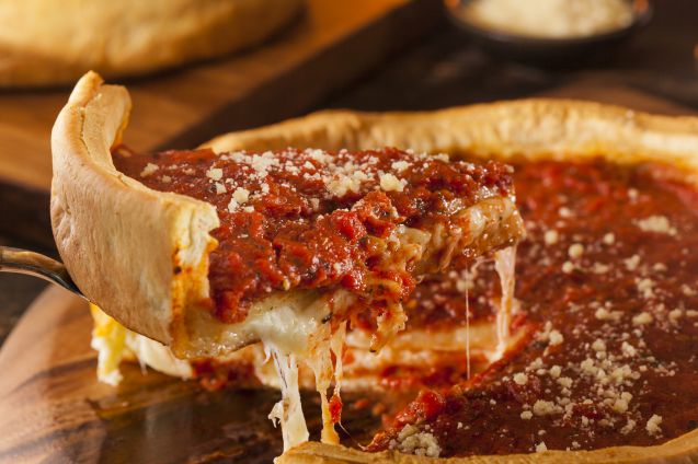 Chicago-style Pizza