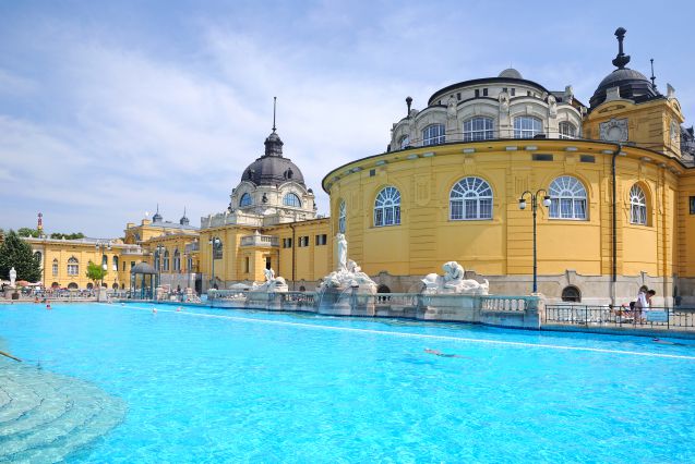 Széchenyi-kylpylä Budapestissa