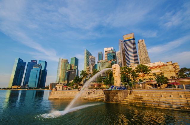 The Merlion -patsas