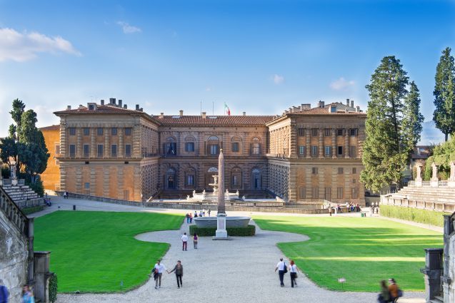 Palazzo Pitti ja Bobolin puutarhat