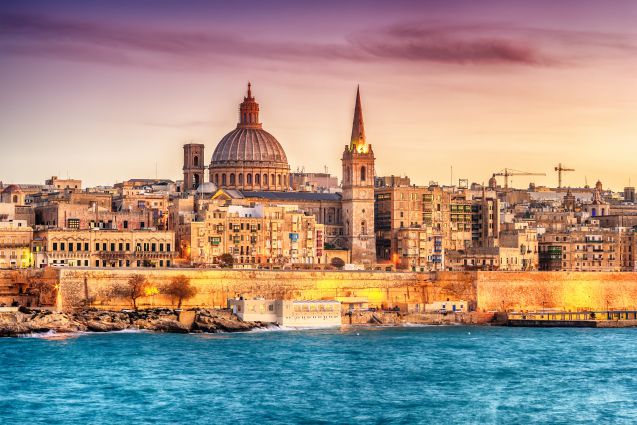 Maltan pääkaupunki Valletta on UNESCO:n maailmanperintökohde. Kuva: sborisov | Adobe Stock