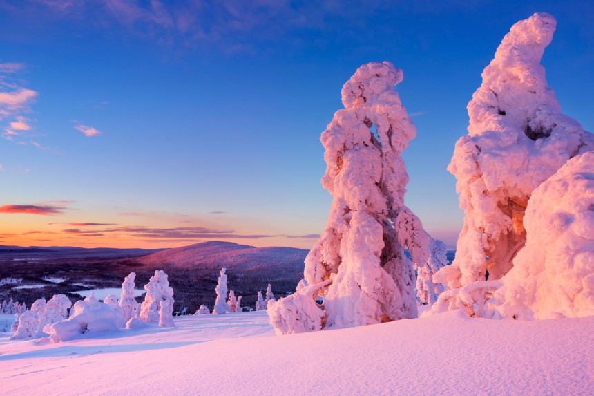 Talven taikaa löytyy Lapista. Kuva: © Sara Winter | Dreamstime.com