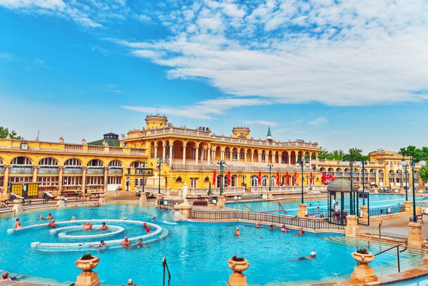 Budapest on tunnettu ihastuttavista kylpylöistään. Kuva: © Vitalyedush | Dreamstime.com