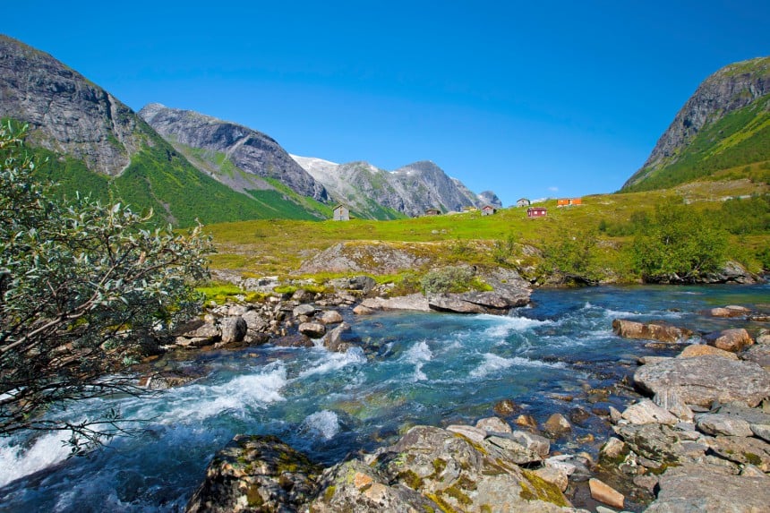 Norjan maisemat ovat huikean kauniit! Kuva: © Kjersti Joergensen | Dreamstime.com