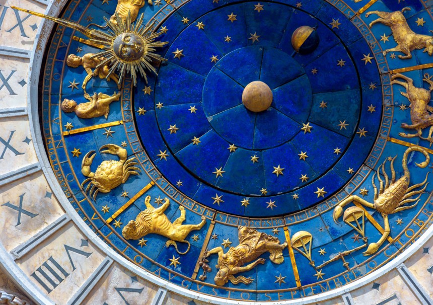 Torre dell`Orologion astrologinen kello Venetsiassa. Kuva: © Scaliger | Dreamstime.com
