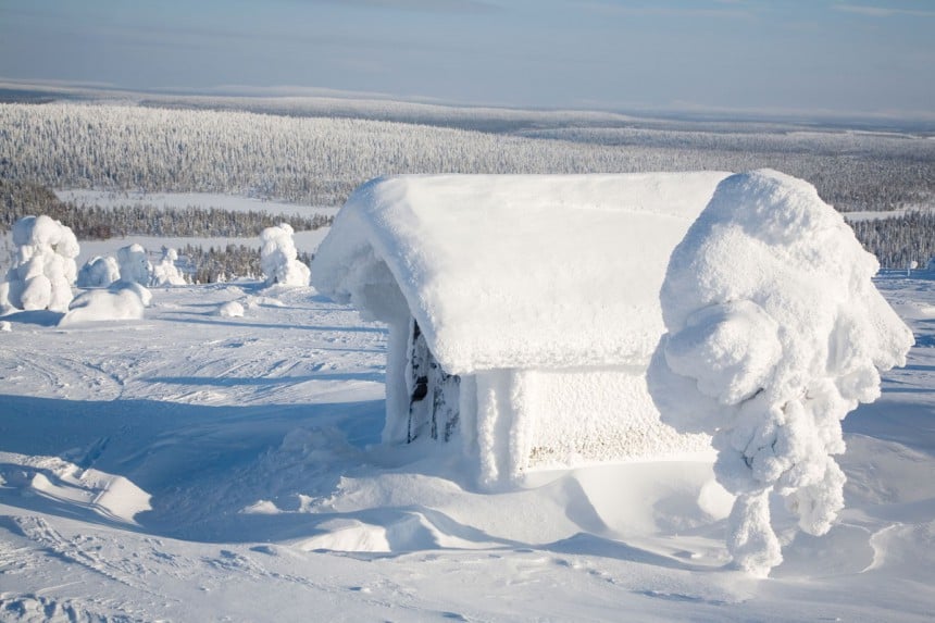 Suomen Lappi tarjoaa talvisen ihmemaan. Kuva: © Kati Finell | Dreamstime.com