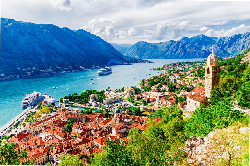 Kotor on Montenegron helmi. Kuva: © Dimbar76 | Dreamstime.com