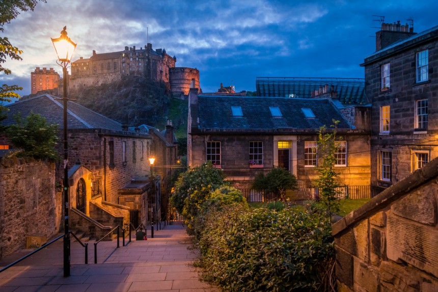Edinburghin keskiaikainen tunnelma hurmaa. Kuva: © Stefano Valeri | Dreamstime.com