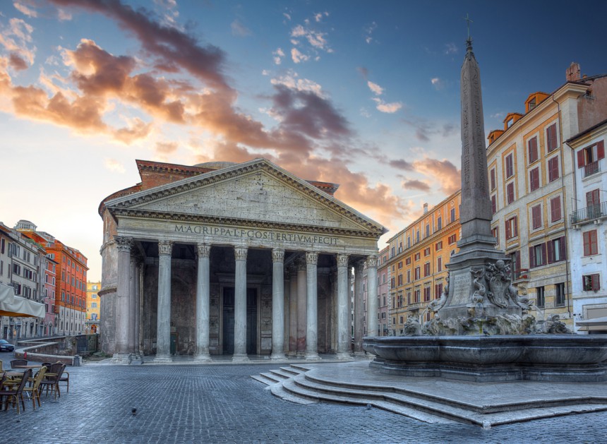 Rooman Pantheon on yksi maailman vanhimpia rakennuksia. Kuva: © Phant | Dreamstime.com
