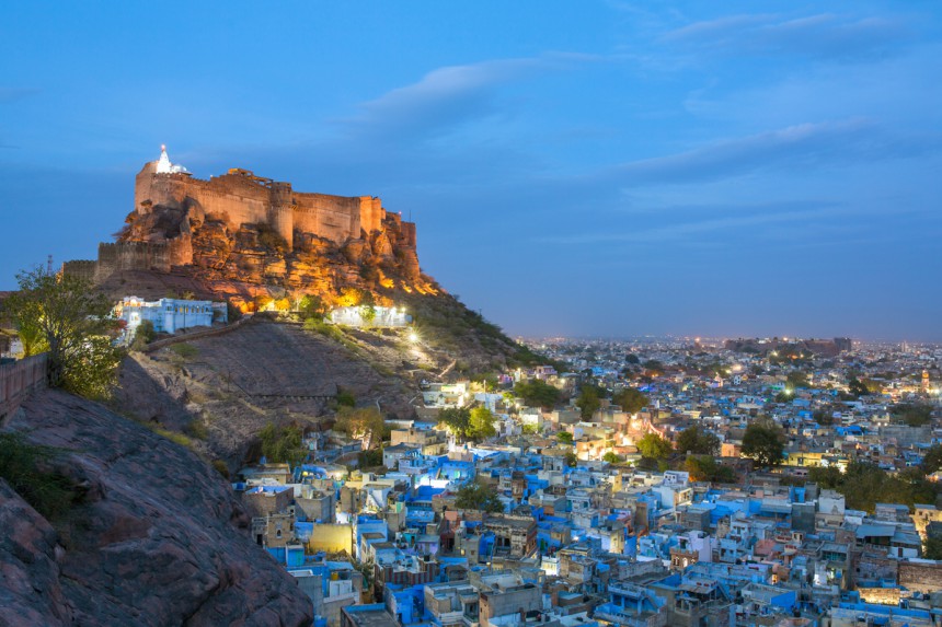 Mehrangarhin linnoitus Jodhpurissa. Kuva: © Aliaksandr  Mazurkevich | Dreamstime.com