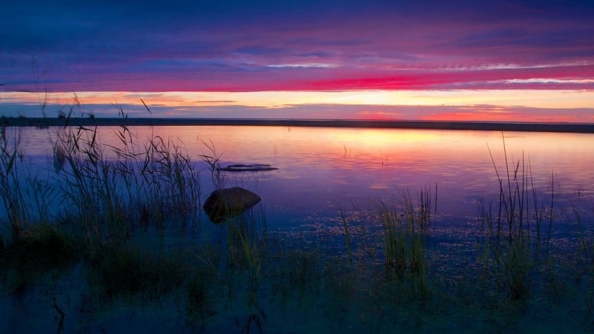 Auringonlasku Kalajoella. Kuva: © Jan Miracky | Dreamstime.com