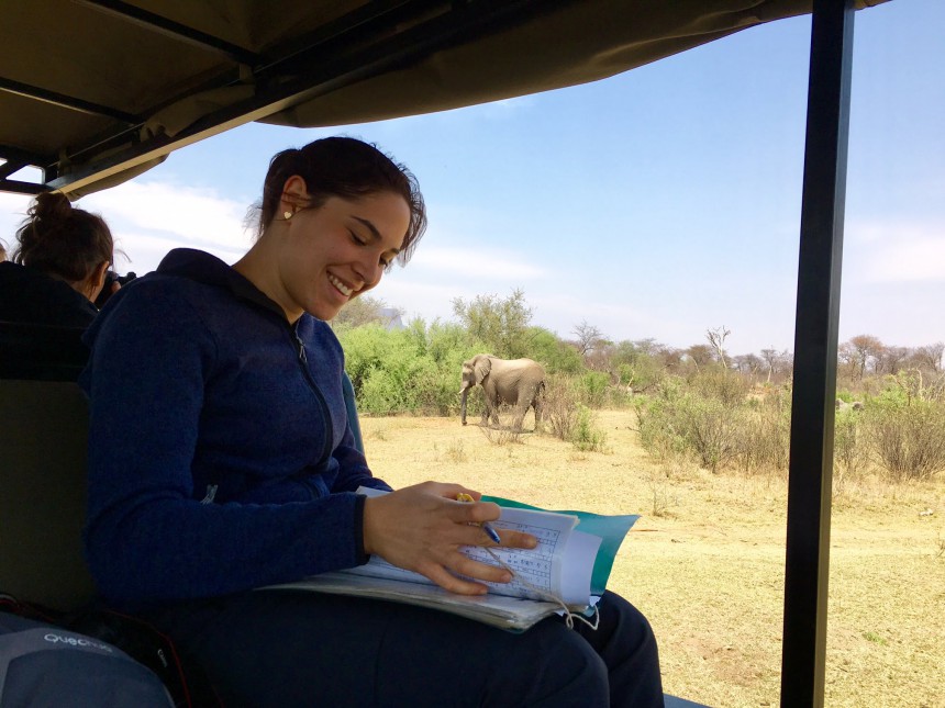 Etelä-Afrikassa päivät ovat pitkiä ja työ voi tuntua rankalta, mutta luonto palkitsee! Kuva: Ekomatkaajat
