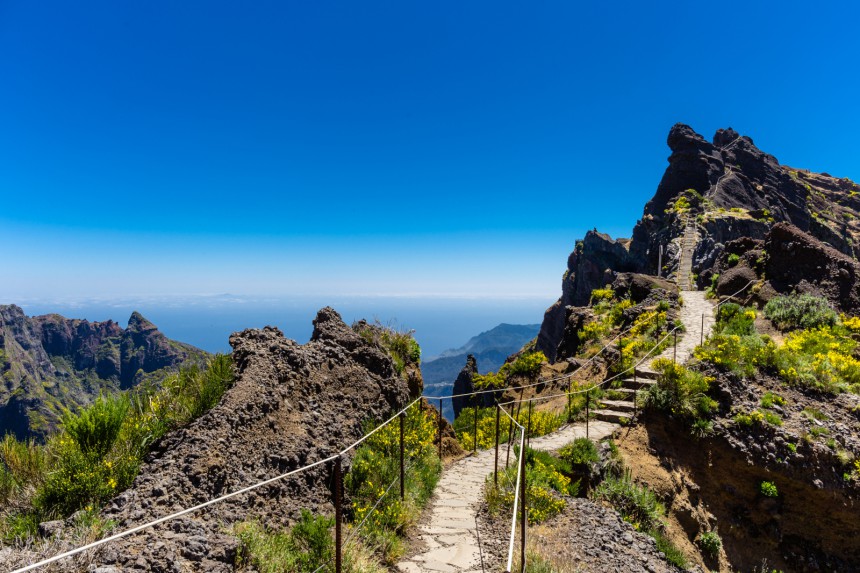 Kevät on hyvä ajankohta lähteä patikoimaan Madeiralle. Kuva: CiceroCastro | Adobe Stock