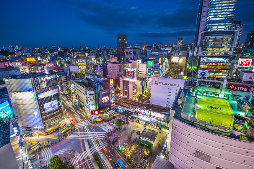 Japanin pääkaupunki Tokio on yksi maailman kiinnostavimpia ruokakaupunkeja. Kuva: Dreamstime