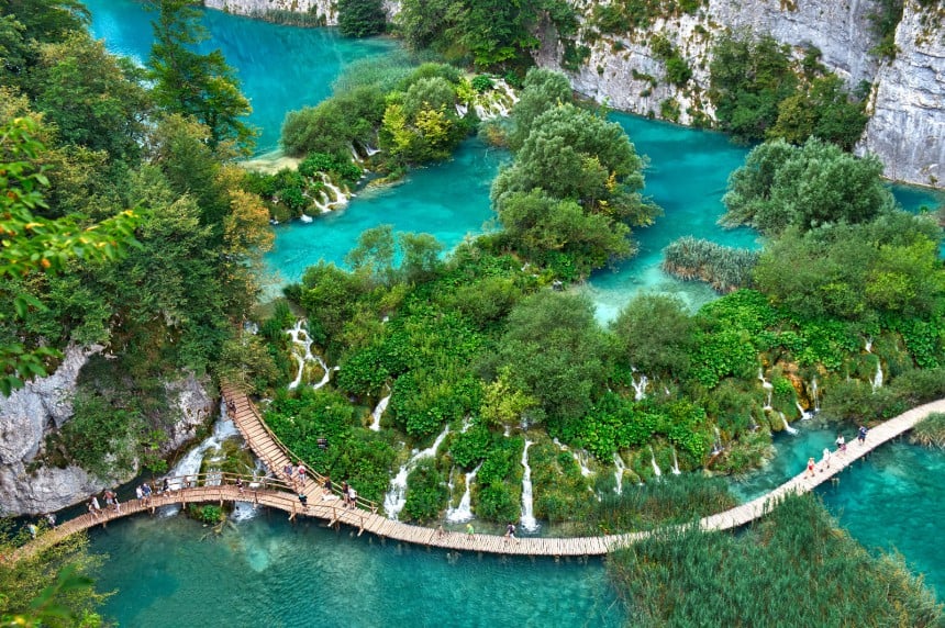 Plitvice Lakes kansallispuisto, Kroatia. Kuva: © Razvan Ionut Dragomirescu | Dreamstime.com