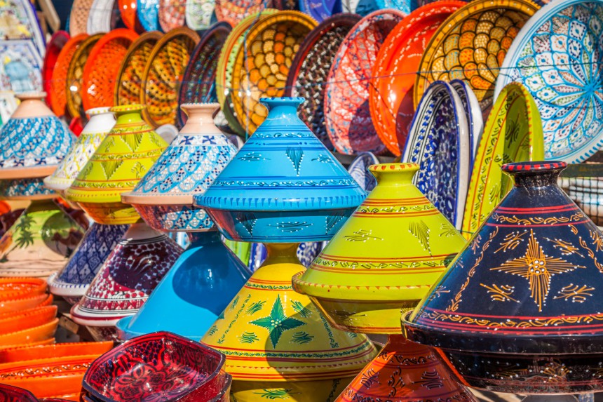 Värikäs Marokko huokuu eksotiikkaa. Kuva: © Lukasz Janyst | Dreamstime.com