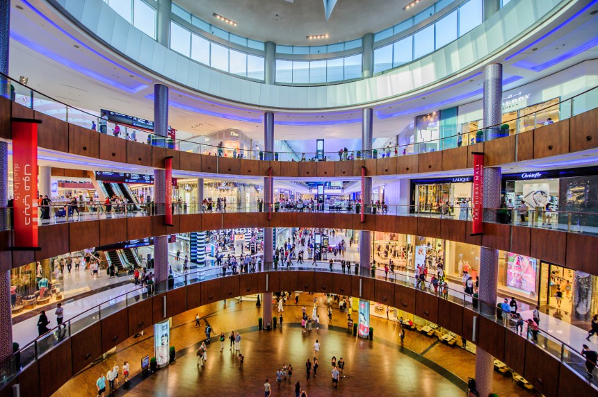 Dubai Mall on maailman suurin ostoskeskus. Kuva: © Manowar1973 | Dreamstime.com
