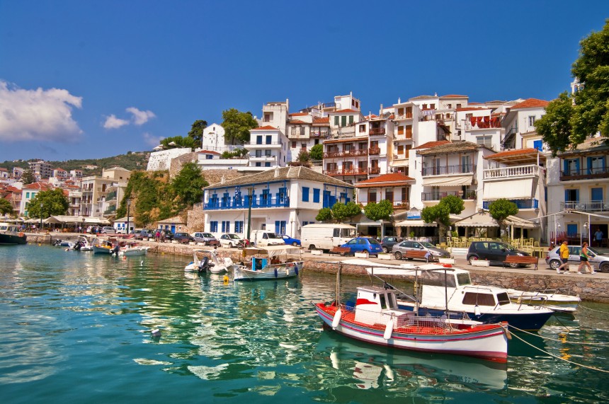 Kreikan saaret ovat toinen toistaan kauniimpia.