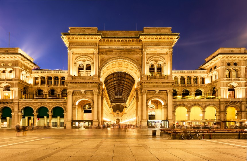 Galleria Vittorio Emanuele II, Milano.