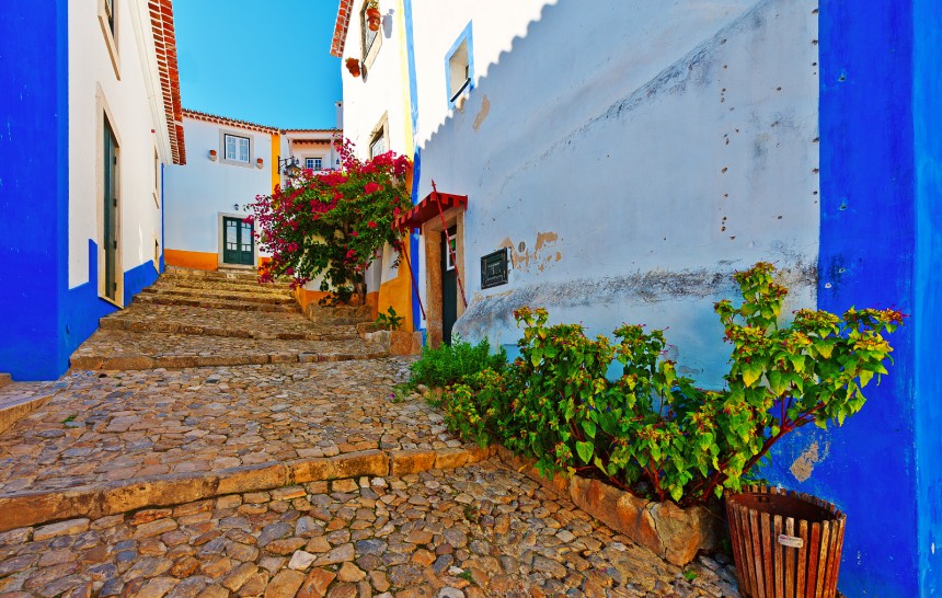 Óbidosin keskiaikainen kylä on kaunis ja historiallisesti kiehtova.