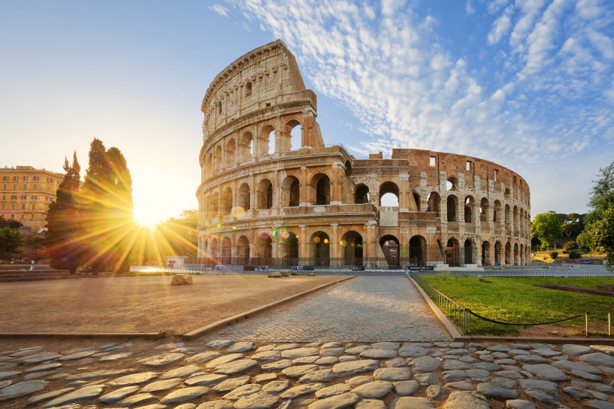 Rooma nähtävyyksineen on yksi suosituimpia matkakohteita