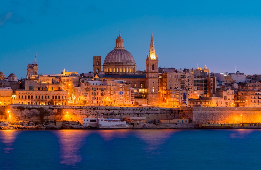 Valletta on yksi vuoden 2018 Euroopan kulttuuripääkaupungeista. Kuva: Ionut David | Dreamstime.com