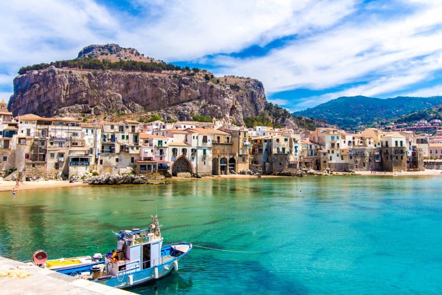 Cefalu, Sisilia