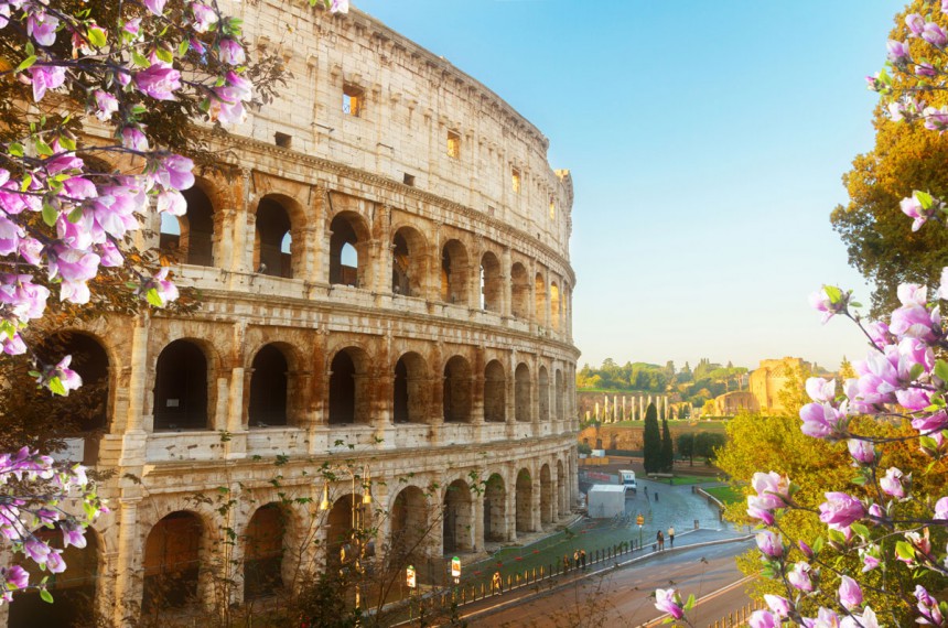 Keväällä Rooma on kauneimmillaan