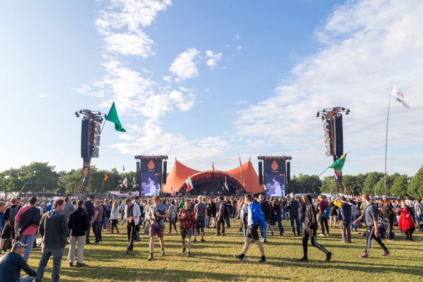 Roskilde Festival on erittäin suosittu rock-festivaali. Kuva vuodelta 2016. Kuva: Oliver Foerstner | Dreamstime.com