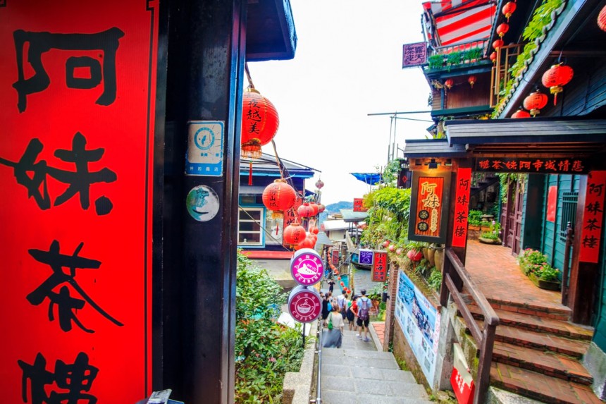 Tunnelma kuin japanilaisanimaatiossa – Jiufenin kaupunki Taiwanissa henkii kultakuumeen aikaa