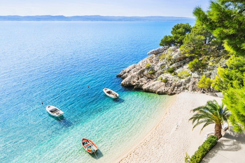 Brelan ranta Kroatian Dalmatiassa Kuva: kite_rin | Adobe Stock