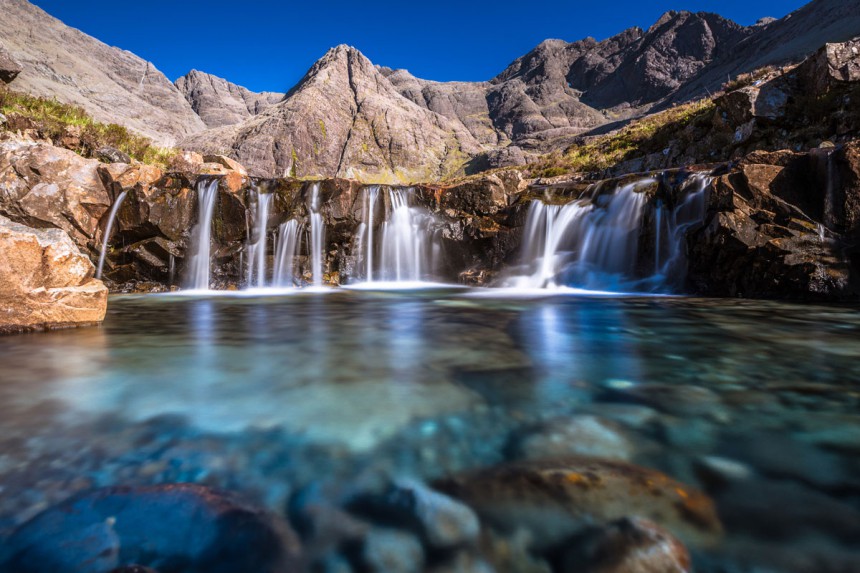 Legendojen syntysijoilla Skotlannissa: Skyen saarelta löytyvät kuvankauniit keijujen uima-altaat