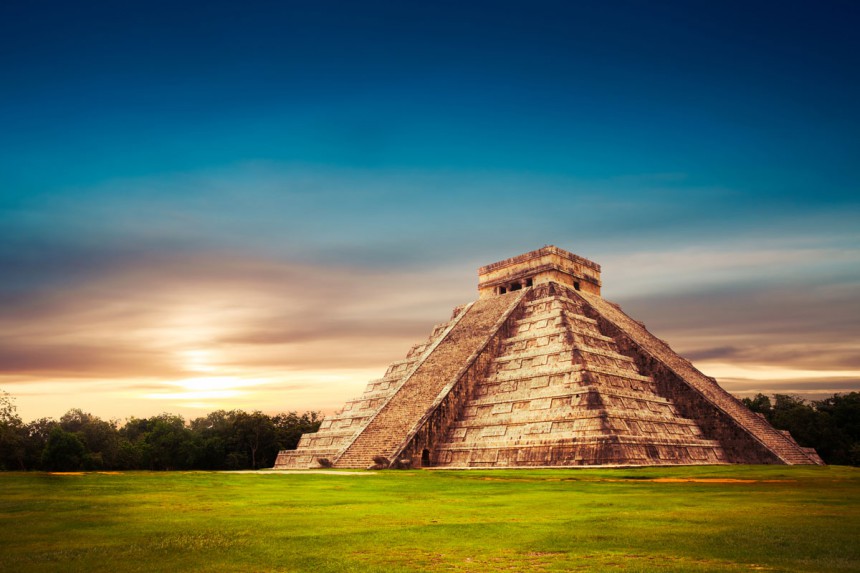 Maya-kulttuurin rakentama Chichen Itza on Meksikon kuuluisimpia nähtävyyksiä