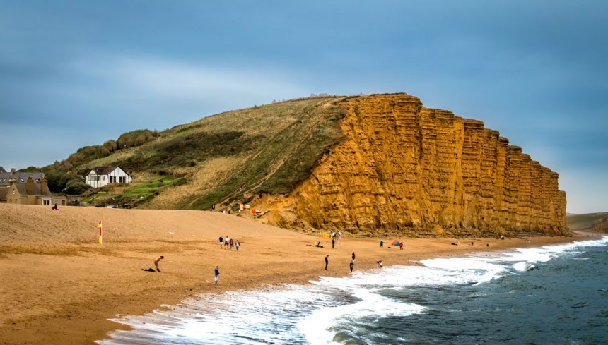 Dorsetin jyrkkä rannikkokaistale on toiminut taustana tv-sarjalle Broadchurch