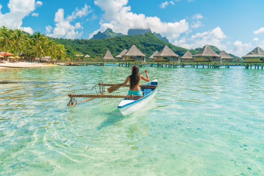 Bora Bora on trooppinen paratiisi. Kuva: Maridav | Adobe Stock