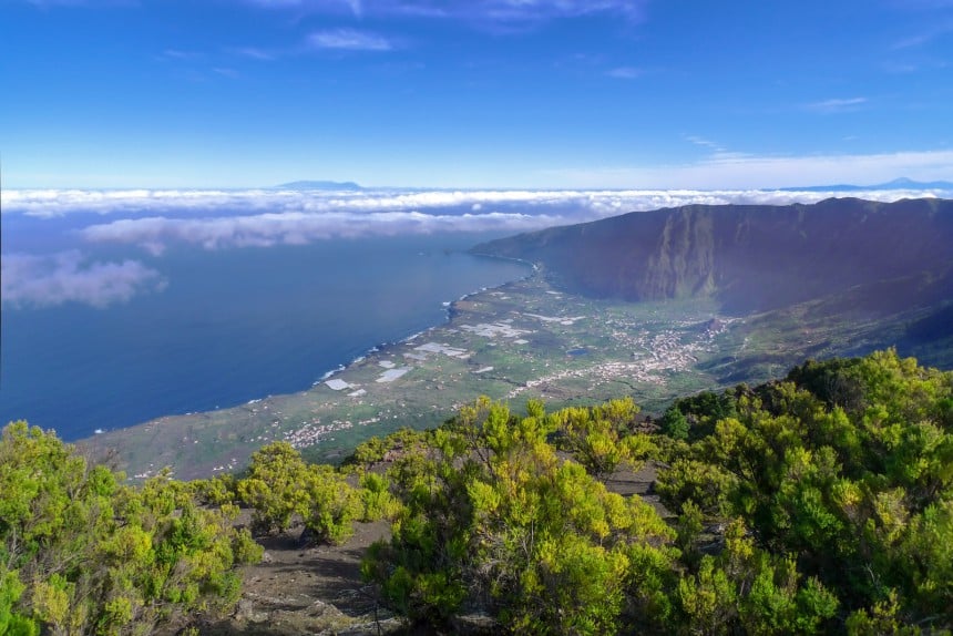 El Hierron rauhallisuus kiehtoo omatoimimatkailijoita.