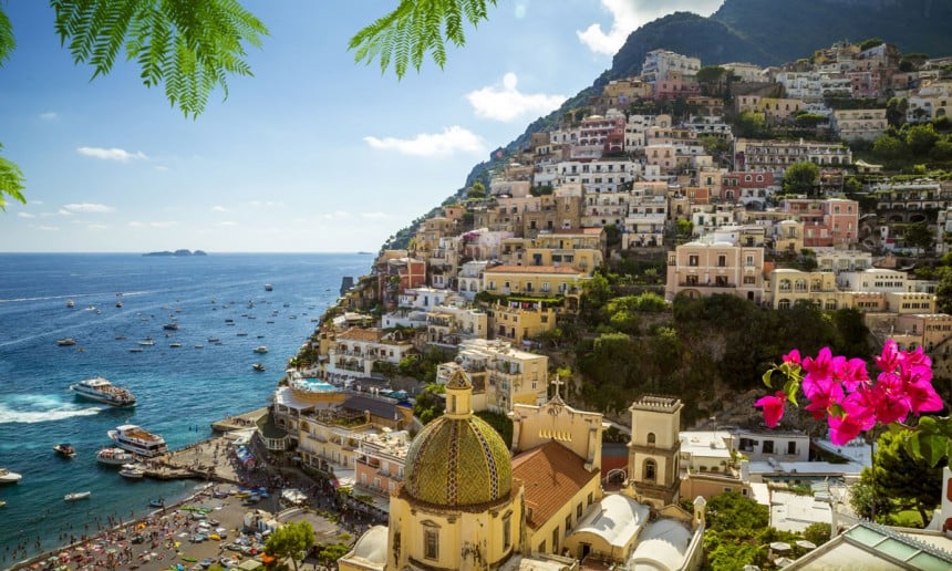 Italian Positano tarjoaa ihastuttavat raamit kauniille kuville. Kuva: © Mikolaj64 | Dreamstime.com