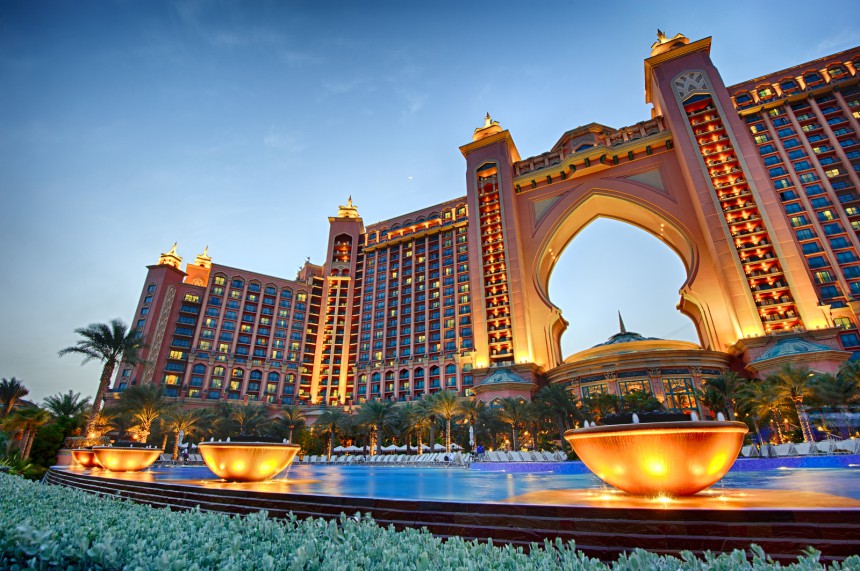Suosittu Atlantis The Palm -hotelli Dubaissa. Kuva: © Rizami Annuar | Dreamstime.com