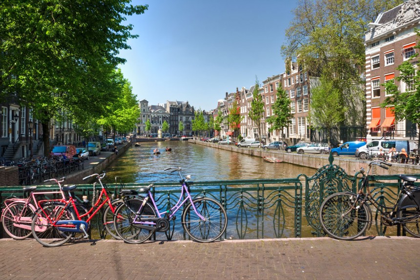 Amsterdamissa on enemmän polkupyöriä kuin asukkaita