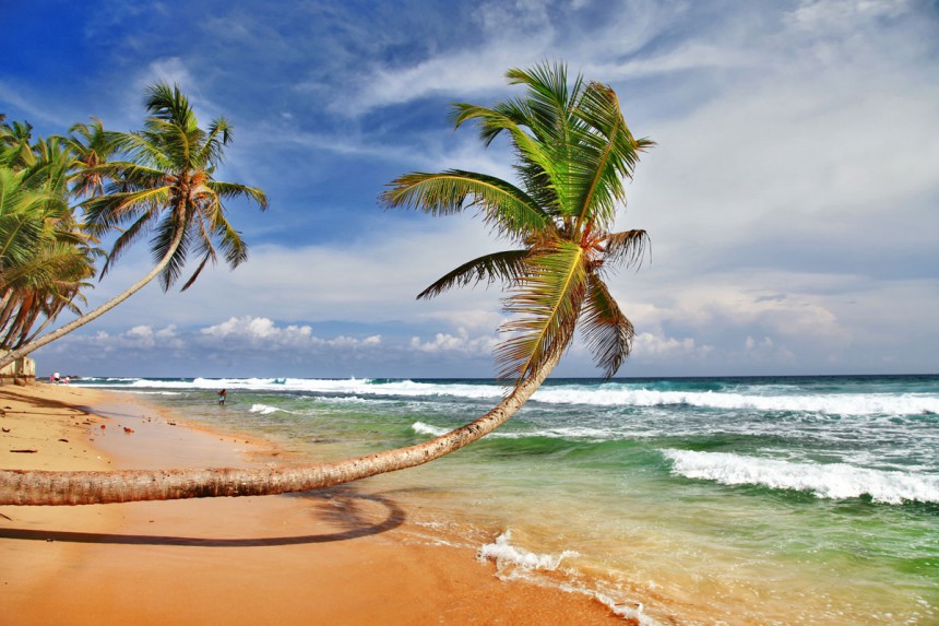 Sri Lanka on tunnettu kauniista rannoistaan