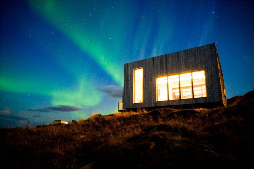 Fordypninggrommet sijaitsee syrjäisellä saarella Norjan rannikolla. Kuva: Martin Losvik
