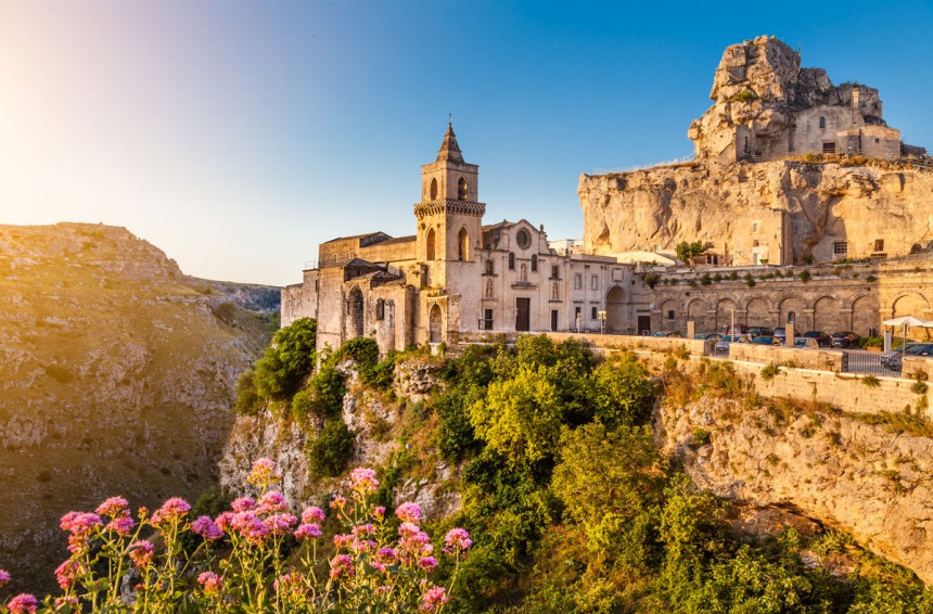 Matera on Euroopan kulttuuripääkaupunki vuonna 2019. Kuva: © minnystock | Dreamstime.com