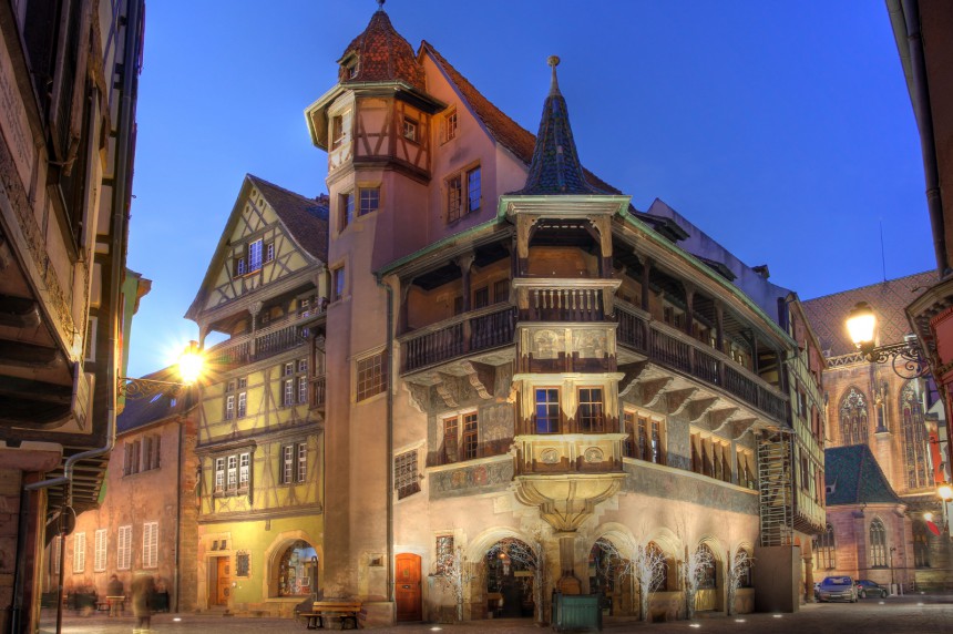 Colmarin arkkitehtuuri on saanut paljon vaikutteita Saksasta. Kuva: Mihai-bogdan Lazar - Dreamstime.com