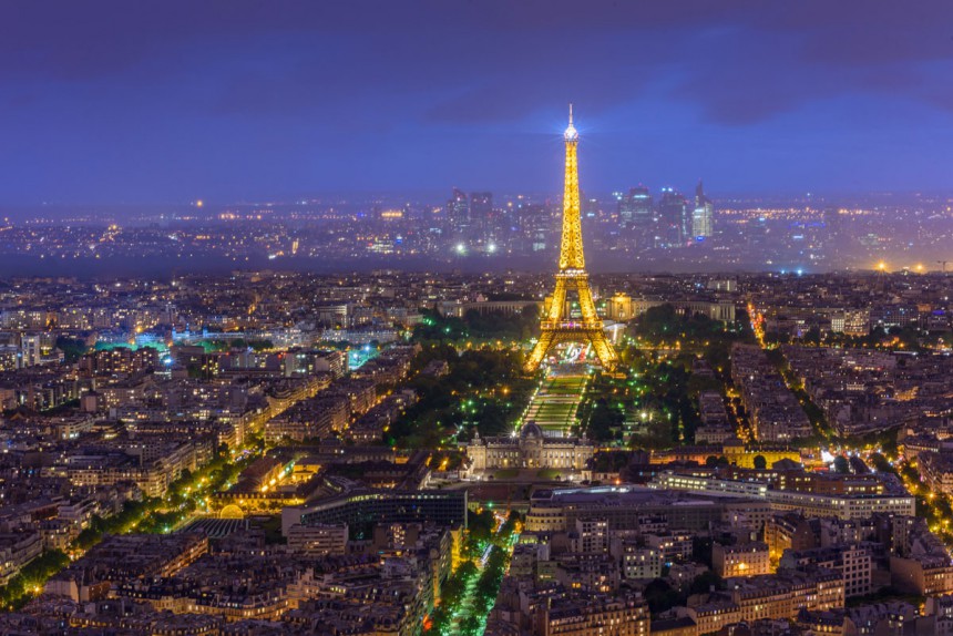 Valon kaupunki Pariisi. Kuva: © Worakan Thaomor | Dreamstime.com